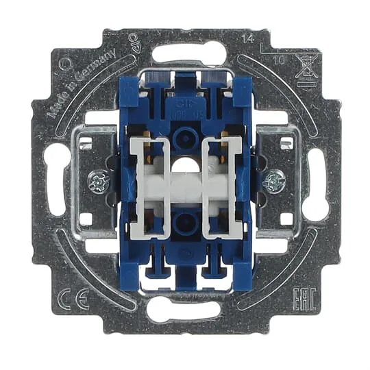 Busch-Jaeger 2CKA001012A2233 Wippschalter-Einsatz Serienschaltung 16A