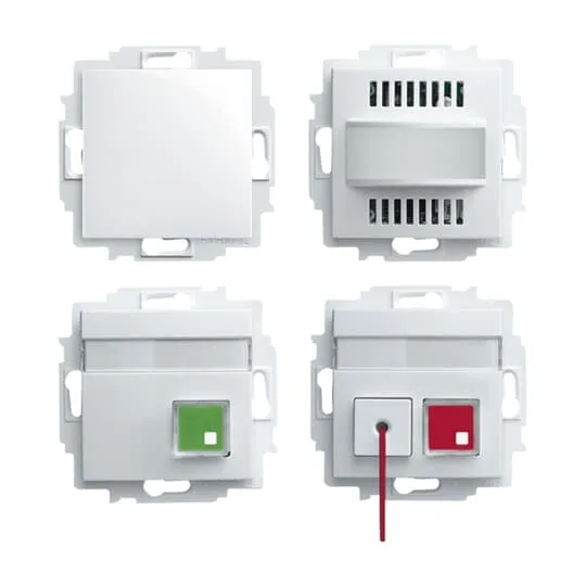 Busch-Jaeger 2CKA001582A0426 Ruf-Set für Behinderten-WC Busch-Infoline® nach DIN VDE 0834 Busch-balance® SI