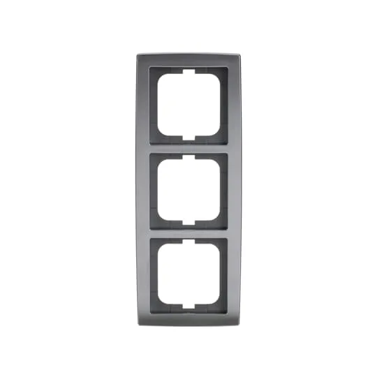 Busch-Jaeger 2CKA001754A4106 Abdeckrahmen 3-fach solo® chrom matt
