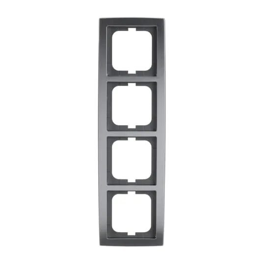 Busch-Jaeger 2CKA001754A4107 Abdeckrahmen 4-fach solo® chrom matt