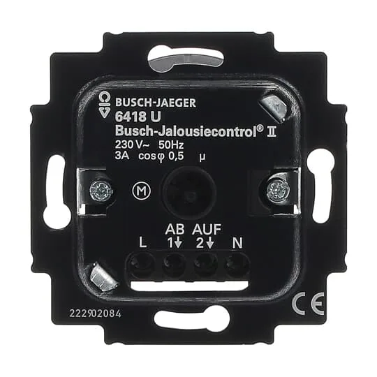 Busch-Jaeger 2CKA006410A0375 Jalousie-Basis-Einsatz 2-Draht Jalousie-Einsatz