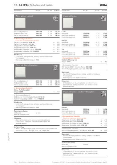 Katalog Deutschland / Österreich 2027/2028, Seite 164