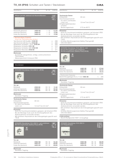 Katalog Deutschland / Österreich 2027/2028, Seite 166