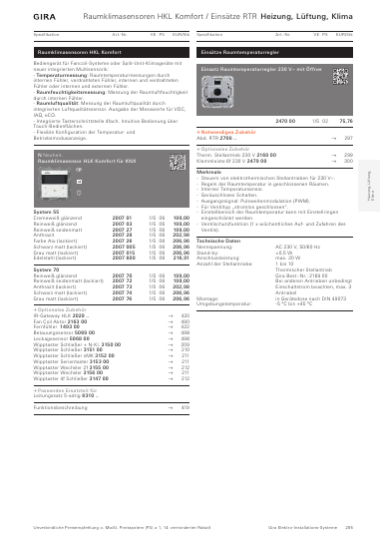 Katalog Deutschland / Österreich 2027/2028, Seite 295