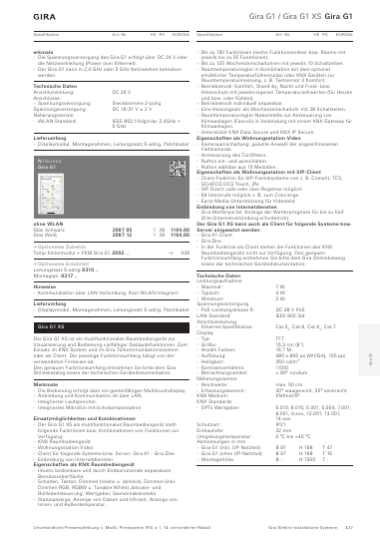 Gira Katalog Deutschland / Österreich 2027/2028, Seite 437