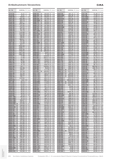 Gira Katalog Deutschland / Österreich 2027/2028, Seite 578