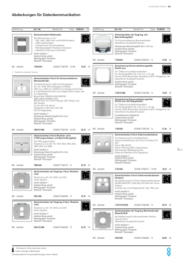 Busch-Jaeger Katalog 2027/2028, Seite 155