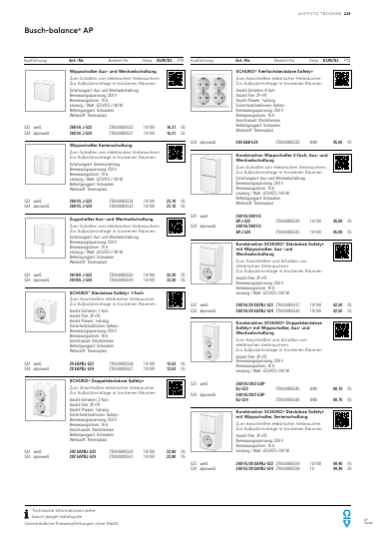 Busch-Jaeger Katalog 2027/2028, Seite 229
