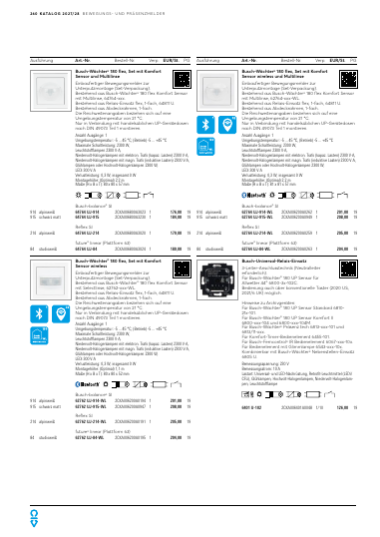 Busch-Jaeger Katalog 2027/2028, Seite 260