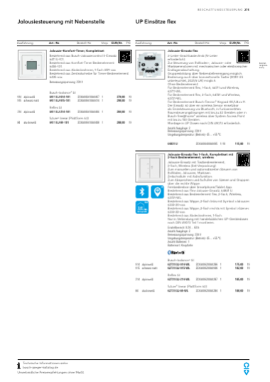 Busch-Jaeger Katalog 2027/2028, Seite 275