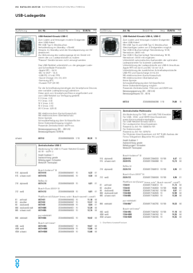 Busch-Jaeger Katalog 2027/2028, Seite 312