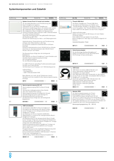 Busch-Jaeger Katalog 2027/2028, Seite 362