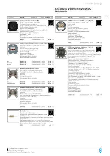 Busch-Jaeger Katalog 2027/2028, Seite 41