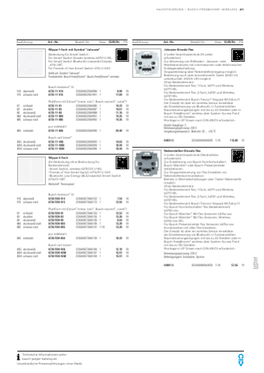 Busch-Jaeger Katalog 2027/2028, Seite 411
