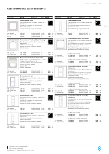 Busch-Jaeger Katalog 2027/2028, Seite 81
