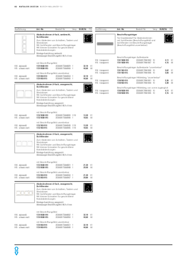Busch-Jaeger Katalog 2027/2028, Seite 82
