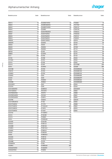 Installationsverteilungen und Schalt-/ Schutzgeräte Katalog 2025/2026, Seite 1324
