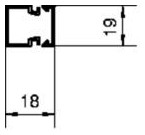 Hager LF2002007030 Leitungsführungskanal PVC LF 20x20mm steingrau Hager LF2002007030 Leitungsführungskanal PVC LF 20x20mm steingrau