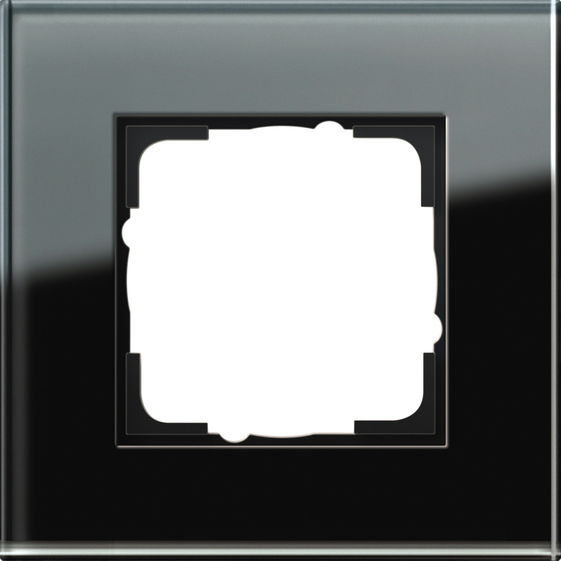 Gira 021105 Abdeckrahmen 1-fach Gira Esprit Glas Schwarz Gira 021105 Abdeckrahmen 1-fach Gira Esprit Glas Schwarz