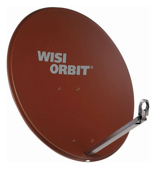 Wisi 13430 OA38I Sat-Offsetantenne 80cm Aluminium rotbraun