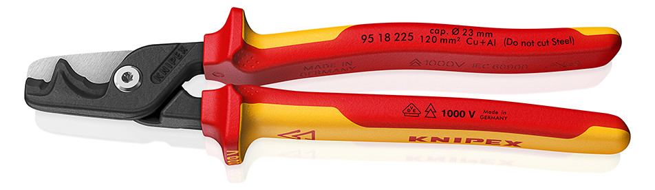 Knipex 9518225 StepCut XL 95 Kabelschere – 225 mm Knipex 9518225 StepCut XL 95 Kabelschere – 225 mm