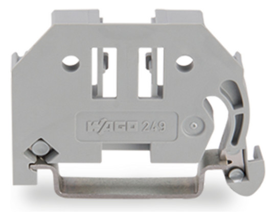 WAGO 249-116 Schraubenlose Endklammer 6 mm breit für Tragschiene 35 x 15