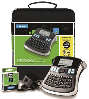 DYMO LabelManager 210D S0964070 6/9/12mm D1/IND im SoftCase DYMO LabelManager 210D S0964070 6/9/12mm D1/IND im SoftCase