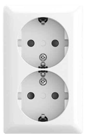 Busch-Jaeger 202 EAPBJ-524 SCHUKO Doppelsteckdose Safety+AP 2TKA00005531 Busch-Jaeger 202 EAPBJ-524 SCHUKO Doppelsteckdose Safety+AP 2TKA00005531