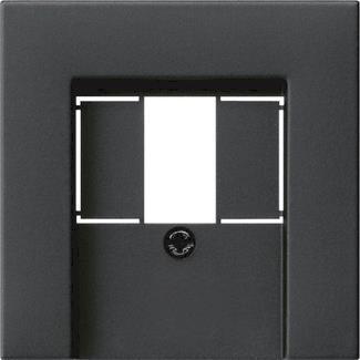 Gira 0376005 Abdeckung USB-Spannungsversorung PD System 55 schwarz matt