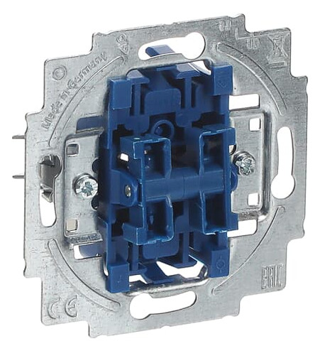 Busch-Jaeger 2000/5 US Wippschalter-Einsatz Serienschaltung 2CKA001012A1085 Busch-Jaeger 2000/5 US Wippschalter-Einsatz Serienschaltung 2CKA001012A1085