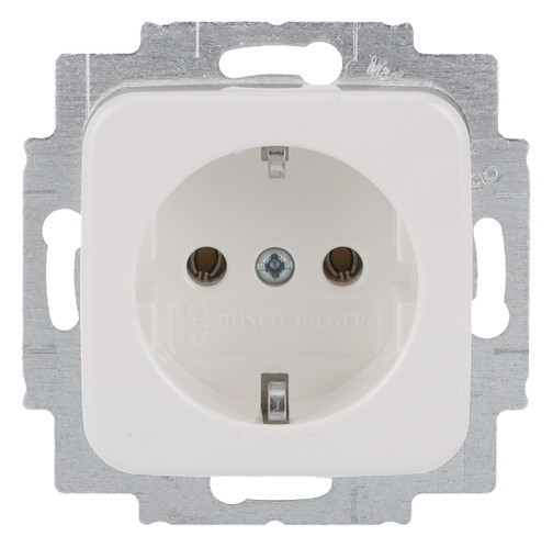 Busch-Jaeger 20 EUC-214 SCHUKO® Steckdosen-Einsatz alpinweiß 2CKA002011A1888