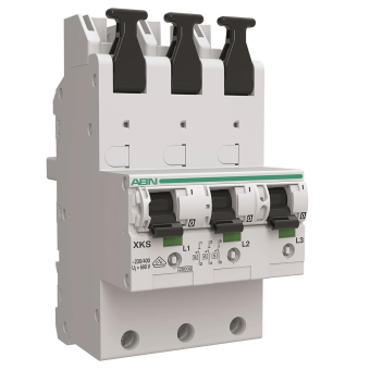 ABN SHU-Schalter 3polig 35A XKS335-5 SaS-Montage Charakteristik E