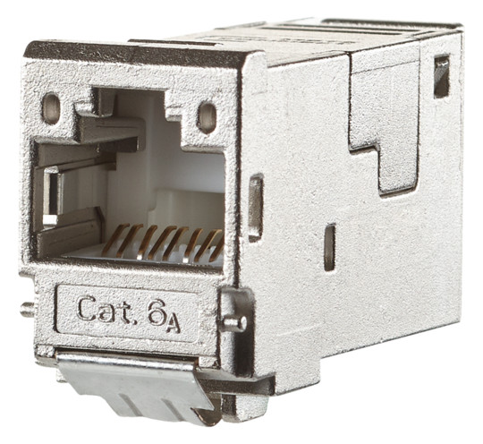 Metz Connect 130910-I E-DAT modul Cat.6A 8(8) Buchse T568A Metz Connect 130910-I E-DAT modul Cat.6A 8(8) Buchse T568A