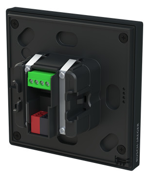 Busch-Jaeger RT/U12.86.11-825 Busch-RoomTouch® 4" inkl. Busankoppler schwarzglas 2TMA310010B0004