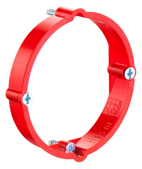 Kaiser 1155-61 Unterputz Putzausgleich-Ring h=12 mm, Schraubabstand 60 mm mit Geräteschrauben