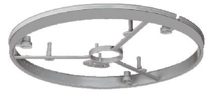 Kaiser 1293-84 Einbaugehäuse Frontring KompaX® Deckenauslass Ø 200 mm in Sichtbetonausführung Kaiser 1293-84 Einbaugehäuse Frontring KompaX® Deckenauslass Ø 200 mm in Sichtbetonausführung