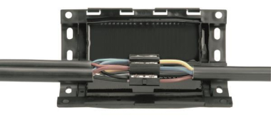 GT 930 GEL-Verbindungsmuffe bis 5x6 GTQ 6 5-polig mit Klemmstein 5x1,5-6qmm