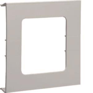 Hager R64917035 R7 Blende 1-fach für UP-Einsatz mit Rahmen BRH/A/S Oberteil 120 mm lichtgrau Hager R64917035 R7 Blende 1-fach für UP-Einsatz mit Rahmen BRH/A/S Oberteil 120 mm lichtgrau