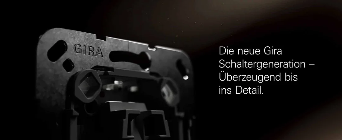 Gira neue Schaltergeneration
