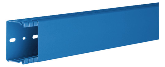 Hager BA6400600BLAUB Verdrahtungskanal PVC BA6 40x60mm blau Hager BA6400600BLAUB Verdrahtungskanal PVC BA6 40x60mm blau