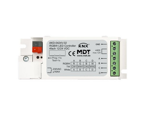 MDT AKD-0424V.02 LED Controller 4-Kanal RGBW MDT AKD-0424V.02 LED Controller 4-Kanal RGBW