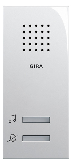 Gira 120003 Gong AP System 55 reinweiß glänzend Gira 120003 Gong AP System 55 reinweiß glänzend