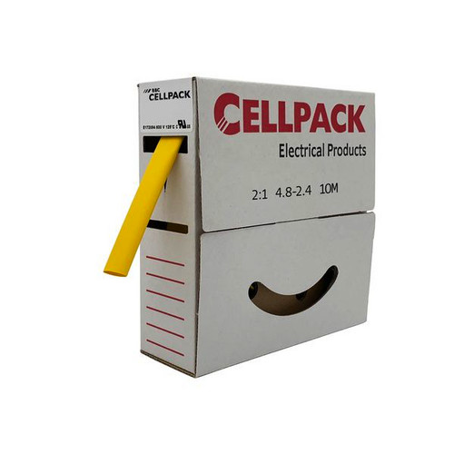 Cellpack 127053 Schrumpfschlauch/Box SB/4.8-2.4/YE/10m Cellpack 127053 Schrumpfschlauch/Box SB/4.8-2.4/YE/10m
