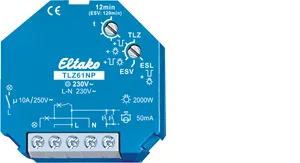 Eltako 61100102 Treppenlicht-Zeitschalter, 1 Schließer 10A