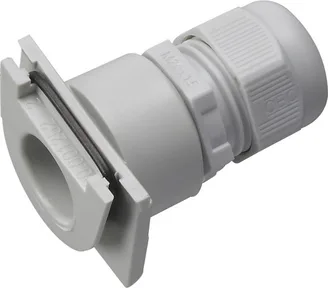 Gira 000630 Adapter zur Leitungseinführung mit Verschraubung M20 grau