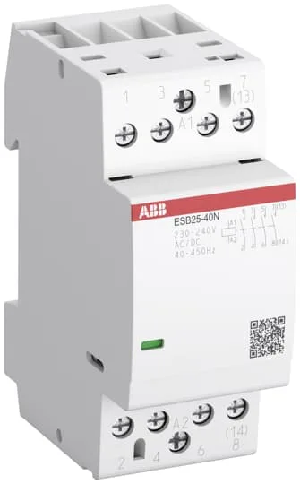 ABB 1SAE231111R0640 Installationsschütz 4S/0Ö, 230-240 V AC/DC