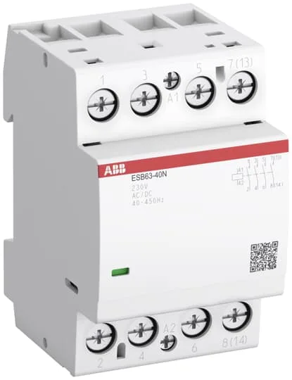 ABB 1SAE351111R0640 Installationsschütz 4S/0Ö, 230 V AC/DC, 63A