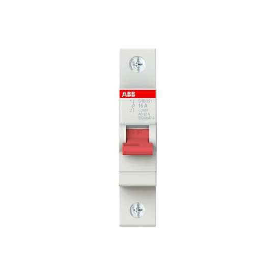 ABB 2CDD271111R0016 Lasttrennschalter 1P, 16 A, kein Zubehör anbaubar