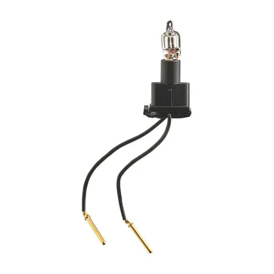 Busch-Jaeger 2CKA001784A0321 Beleuchtungseinsatz mit Anschlussleitung für Schalter/Taster Glimmlampe/orange,