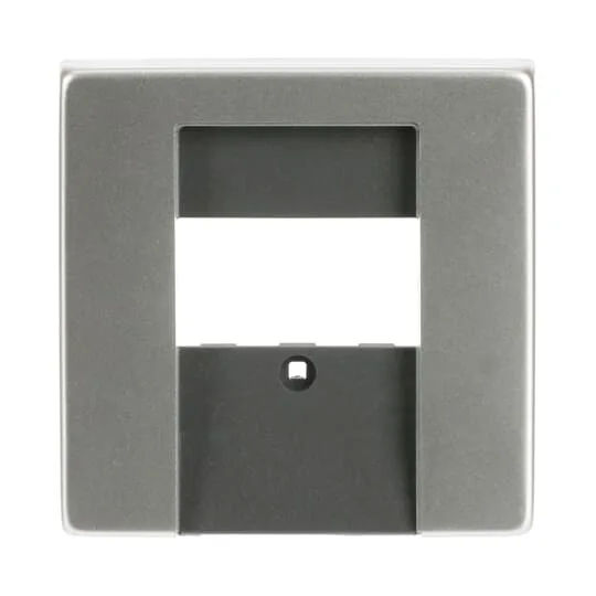 Busch-Jaeger 2CKA001710A3765 Zentralscheibe Multimedia 1-fach pur edelstahl